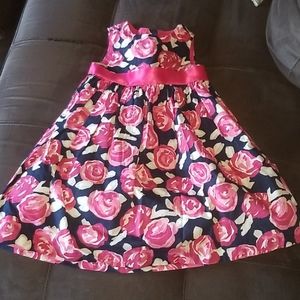 Toddler girls fancy floral dress